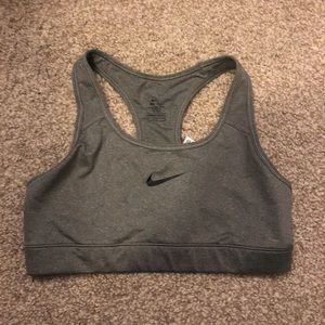 Grey Nike sports bra Medium Women’s